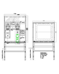 Wandlermessung 100A für Selbstverbr.-Überschuss-Einspeiseung &lt;75kW nach VDE AR-N 4105