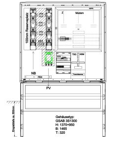 Wandlermessung enviaM mit NA-Schutz nach VDE-AR-N4105 <100kW