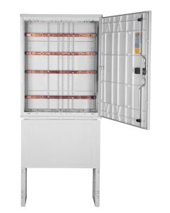 Standardized cabinet with busbar system (4 rails) 400A, HxWxD: 1020x805x470