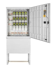 Normkabelverteilerschrank HxBxT:1000x805x320 mit Sanmmelschiene und 5xSchaltleiste NH2