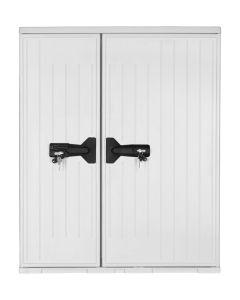 Normkabelverteilerschrank HxBxT:1000x805x320 mit Montageplatte, Doppelschwenkhebel