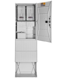 Zähleranschlusssäule Netze BW 2Zähler mit Leerplatz für Verteiler 4x12TE