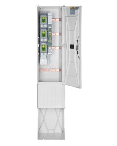 Kabelverteilersäule best. mit NH2 Sicherungslastschaltleiste + NH00-Sicherungslastschaltleiste