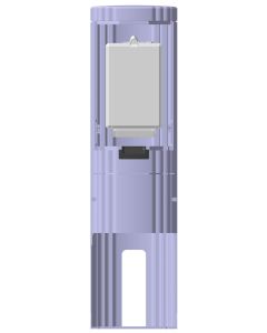 GSAB-Poller mit Sockel, Höhe 1440mm, Durchm. 360mm mit Doppelschwenkhebel. HAK 3xNH00