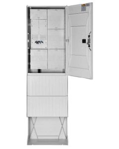 Zähleranschlusssäule EWE (1Zähler ohne TSG)  inkl. Verteiler 6x13 TE