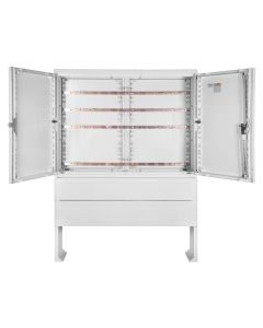 Standardised empty cabinet with busbar system, HxWxD: 1100x1445x320