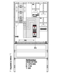 Wandlermessung e-netz Südhessen 250 A nach VDE-AR-N 4105 <100kW