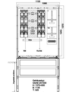 Wandlermessung e-netz Südhessen 630 A