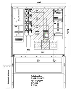 Wandlermessung e-netz Südhessen 630 A nach VDE-AR-N 4105