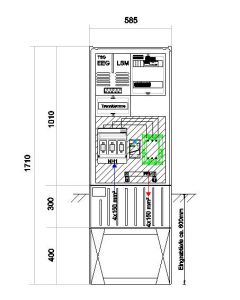 Wandlermessung enviaM mit NA-Schutz nach VDE-AR-N4105 <100kW