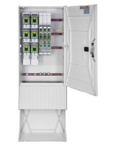 Verteilersäulen HxBxT:1710x585x280 mit Sammelschienensystem best.2LSL2+3xLSL00