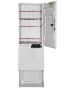 Festplatzverteiler mit Sockel HxBxT:2010x585x280 mit Sammelschienen 400A, 5-pol inkl. FP-Einf.