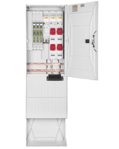 Festplatzverteiler mit Sockel HxBxT:2010x585x280 mit Sammelsch.400A, 5-pol,3xLSL-Sys-63-32 inkl.FP