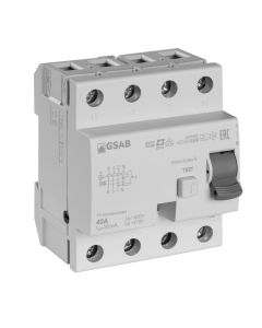 FI-Schutzschalter (RCD) 40A, 4-pol. 30mA