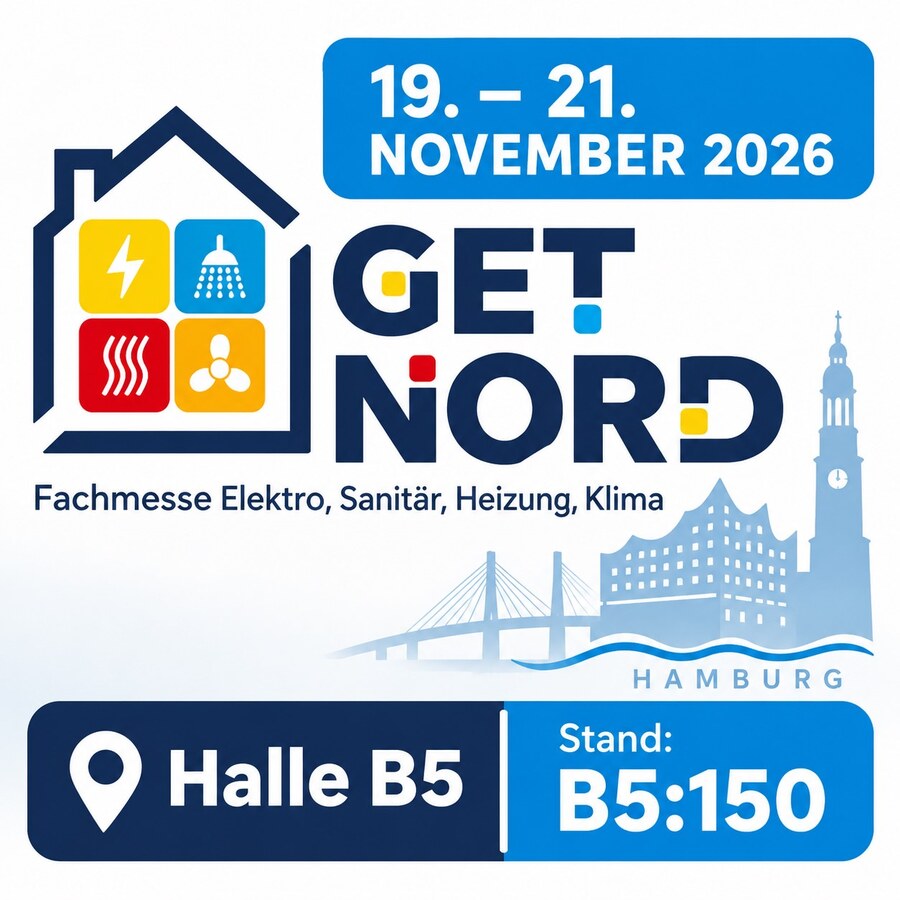 GSAB auf der GET Nord 2026 – Halle B5, Stand B5:150